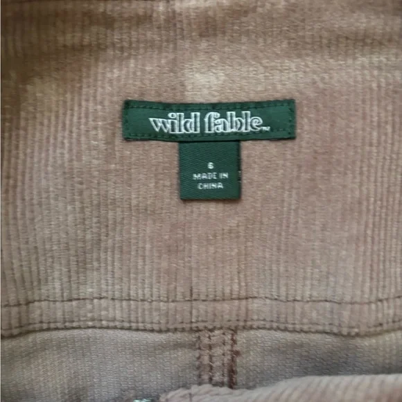Wild Fable Mauve Corduroy A-Line Skirt (NWOT) - Picture 3 of 6
